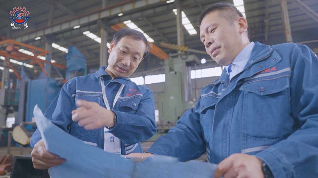Shaanxi CHENGDA Industry Furnace MAKE Co., Ltd. línea de producción del fabricante