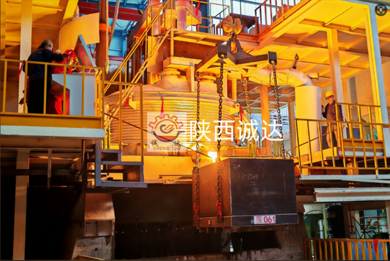 Horno de arco eléctrico de zircónia de alumina de 50 a 60 t/día para la producción y la consistencia