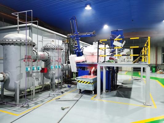 OEM Horno de arco eléctrico de corriente continua industrial Equipo de fundición de acero ISO 9001