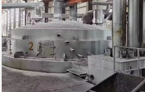 Horno de tubo de corindón para la preparación de soportes catalíticos