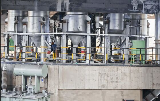 Horno de fundición de escoria de titanio de CC de 36.000 kVA de tipo cerrado y sellado para la producción de escoria de alto titanio