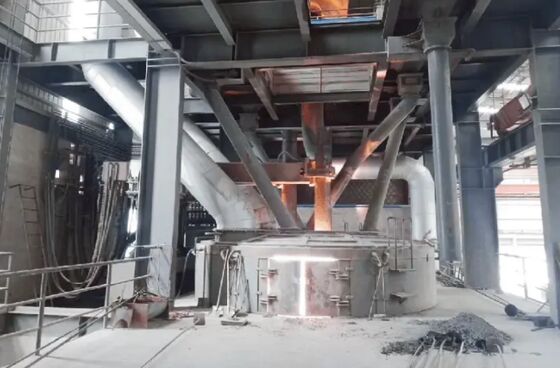 Equipo de refinación de ferrocromo con bajos niveles de microcarburo