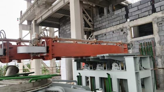 Equipo de alto horno para almacenamiento de escoria fundida