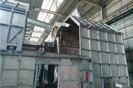 Horno eléctrico de tratamiento de cenizas de aluminio (horno de aluminato de calcio)