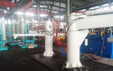 Máquina de pistola de arcilla y apertura de roscado de horno eléctrico