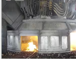 Fuego de arco eléctrico de carburo de calcio para ferrosilicio, silicio, manganeso y ferrocromo