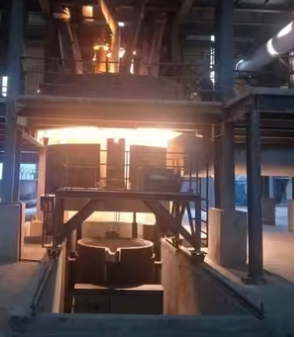 Horno de refinación de metales de aleación de ferro de 60T para la producción de ferrocromo