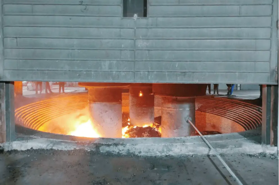 Equipo de horno de fundición de ferrosilicio multielectrodo