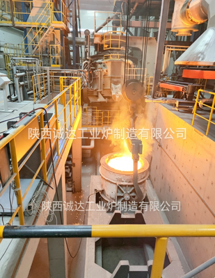 500kW Horno de arco de plasma de corriente continua fundición de cátodos de cobre Equipo de fusión eléctrica para 5 toneladas Capacidad 1500 °C