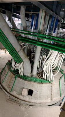 Horno de refinación de ferromanganeso de carbono medio de 10000 KVA con sistema de control automático de electrodos PLC