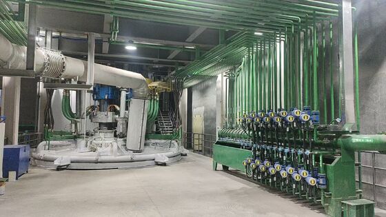 Planta de producción de lanas minerales del fango rojo de las cenizas volantes del horno eléctrico 3000kVA de fusión de las lanas de roca