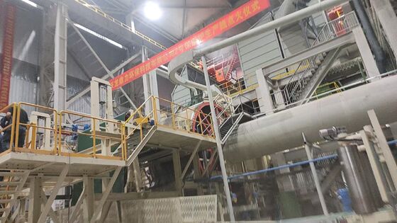 Horno de acondicionamiento de escoria fundida caliente de alto horno Calefacción eléctrica para lana mineral