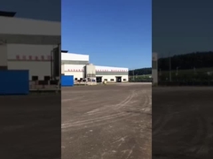 Muestra del sitio del horno de mineral de manganeso-silício en corriente continua