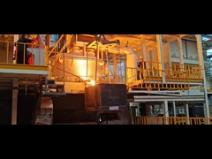 Fuegos de corindón inclinados